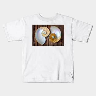 Two Chambered Nautilus Kids T-Shirt